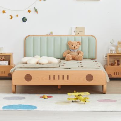 China K1011 Nordic Style Reliable Quality Car Shaped Children's Bed Solid Wooden Children Bed Car Shaped Children's Bed for sale