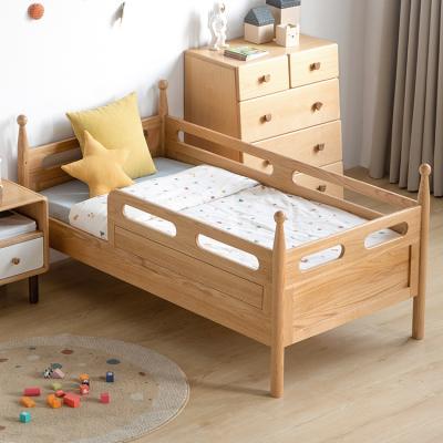 China B2018 Nordic Style Baby Crib Easy To Use Solid Wood Side Sink Children's Side Bed for sale