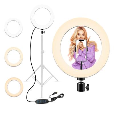 China 25% off super bright new10-inch 26cm LED mobile phone live broadcast ring light X-409-6A for sale