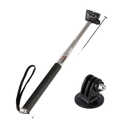 China High Quality Support Camera Action Camera Accessories Monopod Selfie Stick With Adapter For GoPros Hero for sale