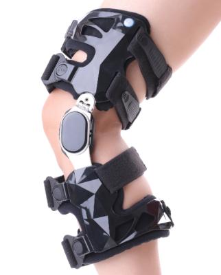 China Diamond Appearance Diamond Unilateral Osteoarthritis Knee Brace Orthopedic Functional Knee Brace for sale