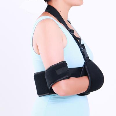 China Factory direct sales customized adjustable wrist cuff luxury and comfortable shoulder immobilizer made in China, shoulder arm support arm sling for sale