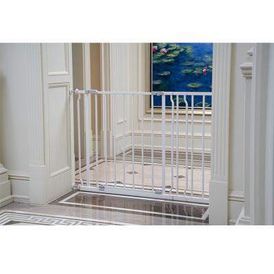 China High Quality Automatic Narrow Baby Gate Safety Metal Baby Safety Gate Child Safety Retractable Gate for sale