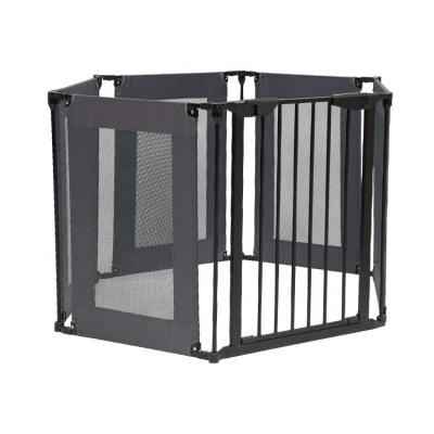 China Easy Install Hexagon Playpens Metal Baby Play Gate Yard Kids Safety Barrier For Children for sale