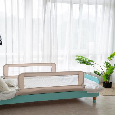 China Canvas Fabric Bedrail Covers Single Panel Baby Safety Bed Rail Crib Rail Protector Baby Guard For Cribs for sale