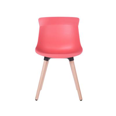 China Hot Selling High Quality Colorful Plastic Adjustable Dining Chair Nordic Style (Size) Dining Chairs Dining Chairs for sale