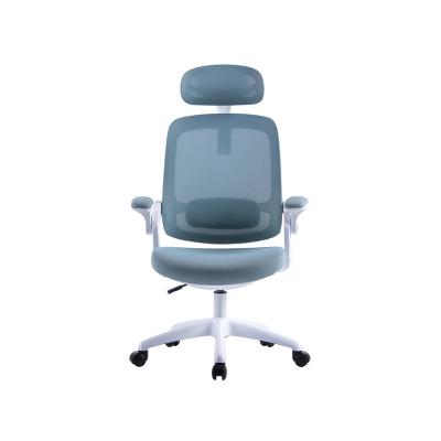 China Furniture Rotating Desk Chairs Wholesale Office Staff Computer Swivel Office Chair Modern Office Chair Caster Wheels for sale