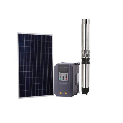 China AC 0.5kw 200kw Home Customized Solar Water Pump System for sale