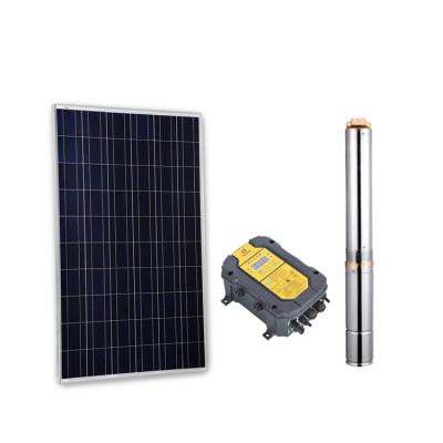 China Home 0.37kw to 3kw DC Solar Pump System for sale