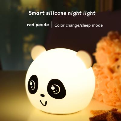 China Modern Bear New 2022 Intelligent Colorful Lamp LED Night Light On A Gradient for sale