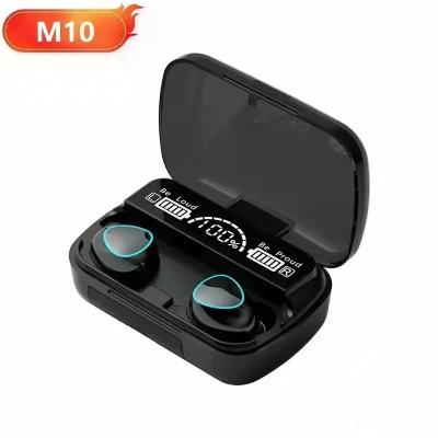 China Bt 5.0 Bluetooth por encima de los auriculares Tws LED Inalámbrico a prueba de agua en venta