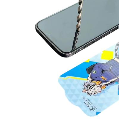 China Full Cover Easy Install Anti-Static Anti-Scratch Tempered Glass Screen Protector For Iphone 12 Pro Max 11 Xs Xr for sale