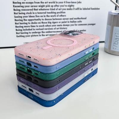 China Transparente Luxus-Handy-Gehäuse drahtlose TPU Anti-Fall-Magnet-Gehäuse zu verkaufen