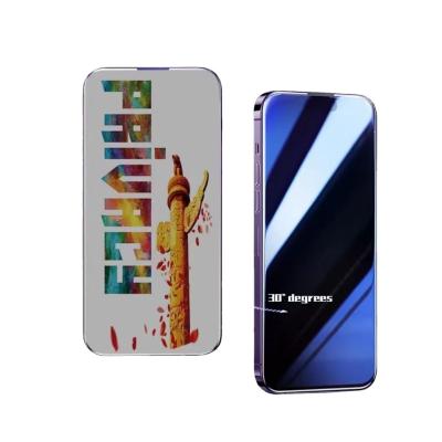 China Anti Peeping Toughened Mobile Phone Protective Film OEM Full Screen for sale