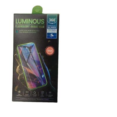 China Silicone Edge Transparent Screen Protector 3D Full Glue Luminous for sale