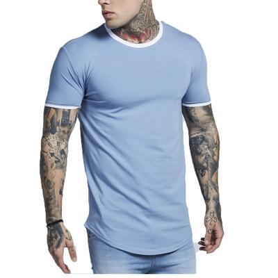 China 2019 NEW Wholesale OEM Custom Printing Fitness Men's Breathable T-shirts Dry Fit Sport T-shirts for sale