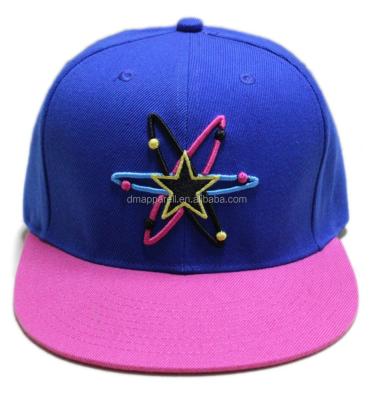 China COMMON Custom 3D Embroidery Snap Back Caps Design Your Own Wholesale Snapback Men's Hats for sale