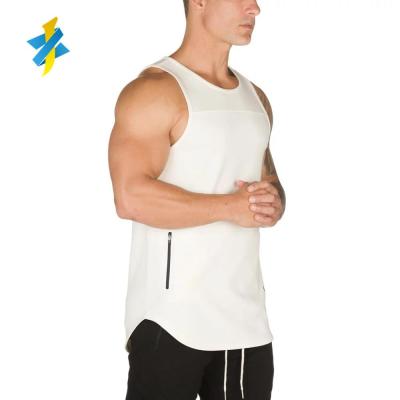 China Custom Sports Fitness Tank Top Mens Breathable Gym Clothing for sale