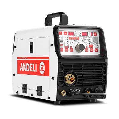 China PRO Integrated Display ANDELI MCT-520DPL Multifunction Welder MIG/TIG/MMA/CUT/COLD Welding/MIG Pulse Box Welding Aluminum 5 IN 1 for sale