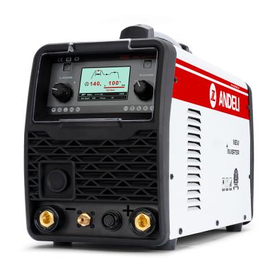 China ANDELI TIG Welding Machine Intelligent Integrated LCD Pulse Welder AC/DC Weld Aluminum PFC TIG-250PP Foot Switch Wireless Bluetooth Control for sale