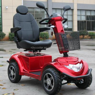 China Single Adjustable Electric Top Panel Tiller Scooter LCD Model High Torque R9-S Handicapped Scooter for sale