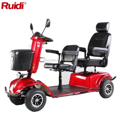 China R7D Two Seat Unisex Electric Mobility Scooters 4 Wheel for sale