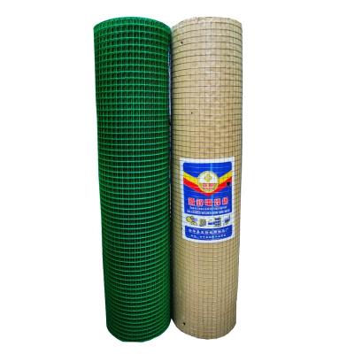 China Factory Direct Sale High Strength Plastic Green Color PVC Coated Welded Wire Mesh for sale