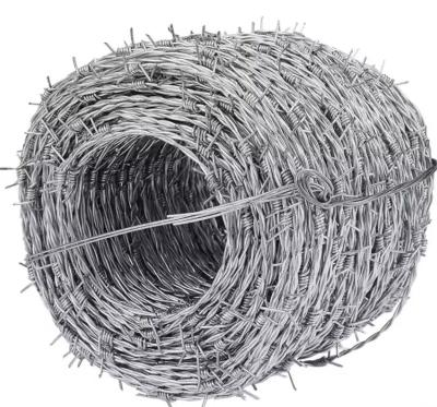 China Galvanized Steel Wire Barbed Wire Barbed Wire Roll Galvanized Prison Barbed Wire Fencing for sale