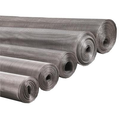 China High Strength New Arrival 30 40 80 100 200mesh Stainless Steel Woven Wire Mesh Roll for sale