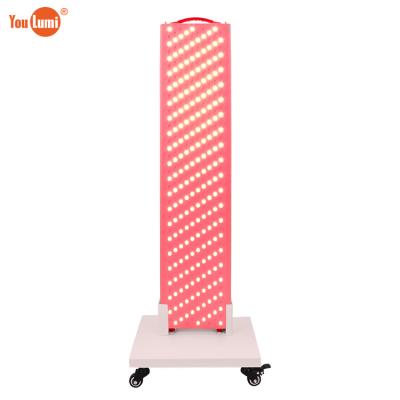 China Newest Design 660nm 850nm Beauty Skin Care Device Best Selling Comfortable For 600W LED Red Light Therapy Panel for sale