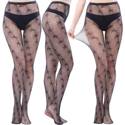 China BONAS breathable long stockings manufacture hot sexy mesh female fishnet pantyhose wholesale sexy fishnet pantyhose for sale