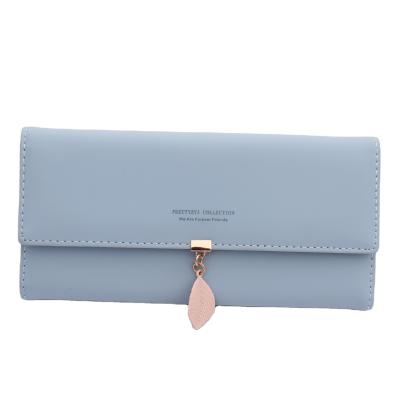 China Waterproof Wallet For Women RFID Blocking Triple Zipper Coin Purse PU Leather Pendant Card Holder Phone Checkbook Organizer for sale