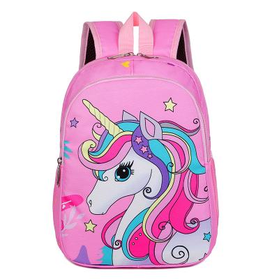 China Cute Unicorn Waterproof Student Cartoon School Bag Satchel Backpack for sale