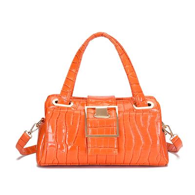 China Wholesale Vintage Cross - Body Shoulder Bag Purses and Handbags for Women Gift Bag Luxury Shiny Vintage Crocodile Handbag for sale