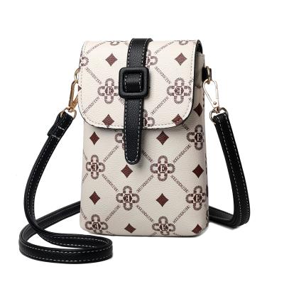 China 2021 Fashion Fashion Printed Single Shoulder Bags Cell Phone Handbags For Women Cross - Body Bag Luxury for sale