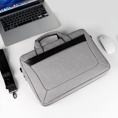 China With USB Custom 13/14/15/15.6 Inch Portable Waterproof Canvas Laptop Bag for Men Women Computer for sale