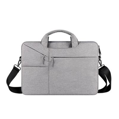 China Light weight Portable Shoulder Laptop Bag Women Men 13.3 14 15 15.6 Inch Handbags Computer Cover 13 Case Handbag for sale