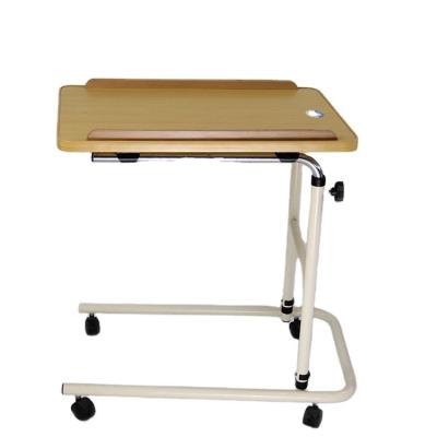 China Factory Direct Button Lift Over Bed Table Desk For Elderly for sale