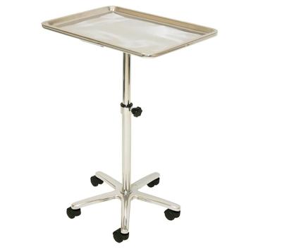 China Mobile Metal Trolleys for Doctor Tattoo Spa Salon Service Instrument Stand with Lift for sale