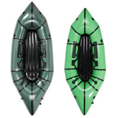 China High Quality Customized TPU White Water TPU Paddle Kayak Inflatable Rafting Boat Packraft Packraft Customized Ultra-Bailing Self-Bailing Inflatable Rafting Boat light for sale