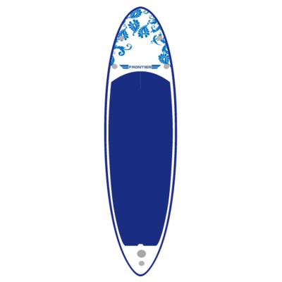 China Hot Selling Unisex Grain Point Unisex Wooden Drop Up Inflatable SUP Paddle Board Fishing Surfing Board for sale