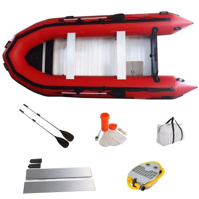 China China Buy Cheap PVC Hypalon Sports Ship Inflatable Fishing Boat With Motor For Sale for sale