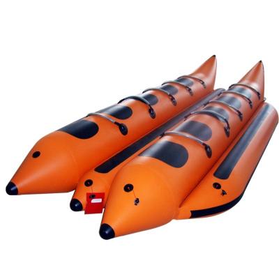 China Factory Sale Price High Quality Water Banana Raft Inflatable Raft Boat for sale