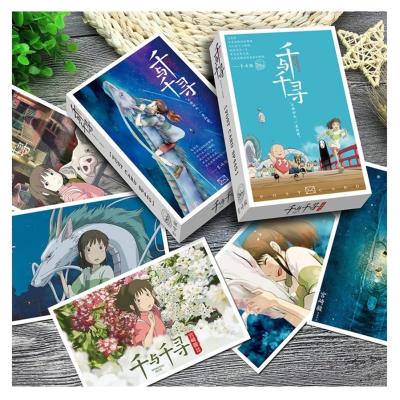 China 36 Sheets/Set Anime Postcard Miyazaki Hayao Greeting Cards Vivid Card Message Card Hy231 Birthday Gift Away for sale