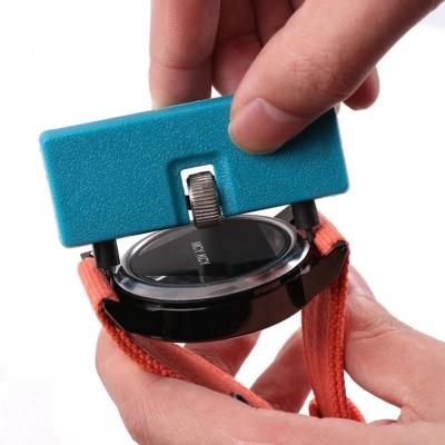 China Portable Adjustable Case Opening Tool Two-Jaw Watch Back Cover Opener Removal Tool Around Key Professional Watch Repair Tool Hy2538 for sale