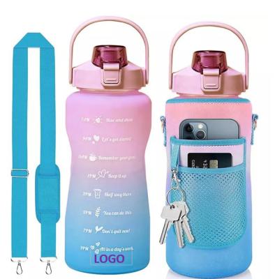 China Sustainable Bulk Empty 2022 S Babies Eco Friendly With Strap Bling Stainless Steel Pure Copper Motivational 2l Water Bottle for sale