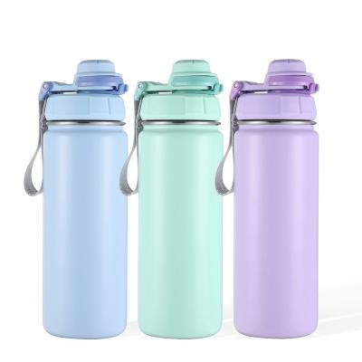 China Contemporary Custom Logo 40oz 32oz Wide Mouth Double Wall Vacuum Insulated Sports Water Bottle Vacuum Flask With New Updated Snap Lock Lid for sale