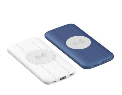 China Qi Power Bank New 10000mAh 10W Wireless Qi Freed Bluetimes Charging + 18W PD&QC3.0 Power Bank for sale