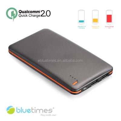 China Protected From Over Discharge Bluetimes 10000mah Smart Fast Charge/Charge Power Bank 2.0 Exclusive 2016 For Samsung S6 for sale