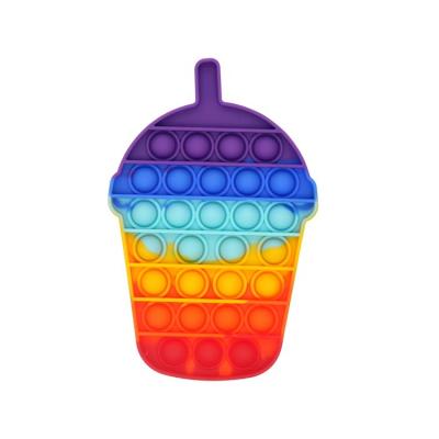 China Sress Reliever Toys Amazon Hot Selling Push Noise Bubble Stir Sensory Toy for Kids and Adults Among Us Silicone Toy for sale